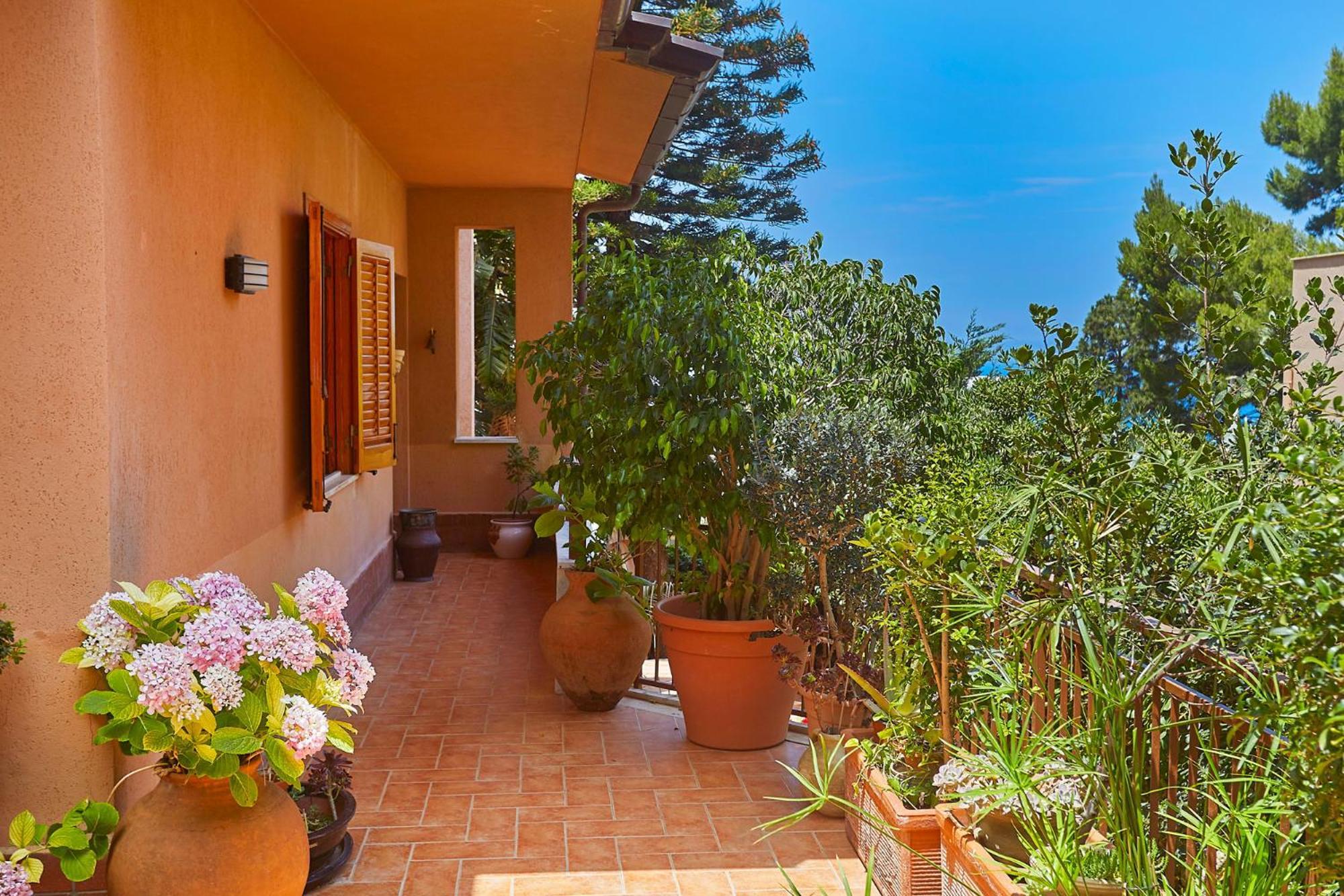 Villa Nel Verde Sul Mare, Mondello, 팔레르모 외부 사진